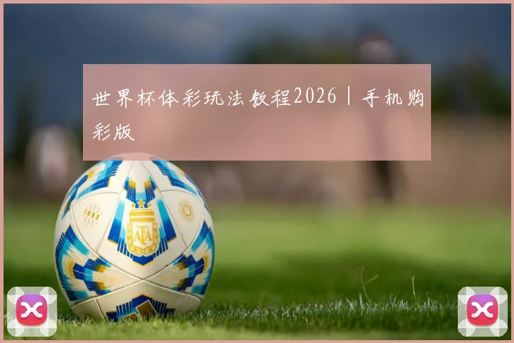 世界杯体彩玩法教程2026｜手机购彩版